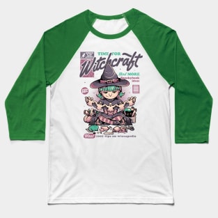 Witchcraft - Funny Halloween Witch Gift Baseball T-Shirt